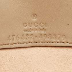 Gucci Beige/Brown GG Supreme Canvas and Suede Mini Dionysus Shoulder Bag