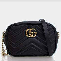 Gucci Mini Calfskin Marmont Chain