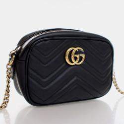 Gucci Mini Calfskin Marmont Chain