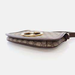 Gucci Small GG Canvas Blondie NM Chain Flap Bag