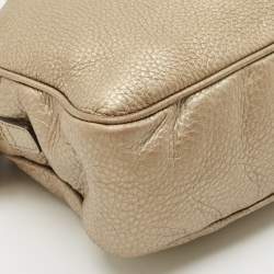 Gucci Light Gold Leather Medium Soho Disco Chain Bag