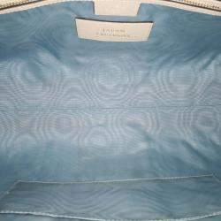 Gucci White Yuko Higuchi Medium Coated Canvas Ophidia Web Satchel