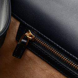 Gucci Black Medium Leather Sylvie Top Handle Bag