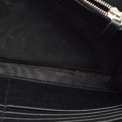 Pre Owned محفظة غوتشي ديونيسوس جلد أسود مع سلسلة