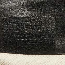 Pre Owned Gucci Black Guccissima Leather Large Emily Chain Shoulder Bag