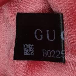 Pre Owned Gucci Purple Matelassé Velvet Mini GG Marmont Belt Bag