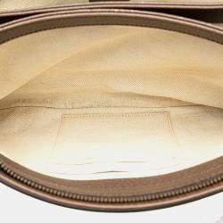 Pre Owned Gucci Beige Medium GG Supreme Ophidia Crossbody