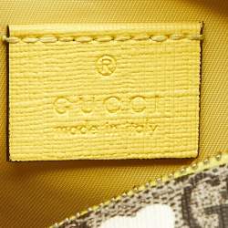 Pre Owned Gucci Multicolor GG Supreme Canvas Heart Belt Bag