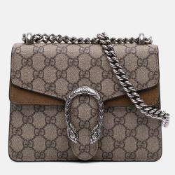 Gucci Beige Mini GG Supreme Dionysus Crossbody
