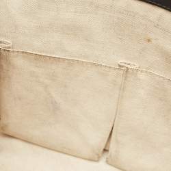 Pre Owned Gucci Black Guccissima Leather Large Emily Chain Shoulder Bag