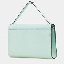 Pre Owned Gucci Green Small Leather Zumi Satchel