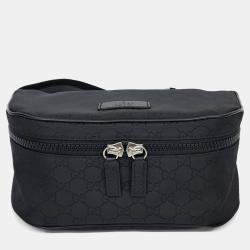 Gucci Black Fabric Hip Sack