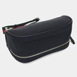Gucci Black Fabric Web Techno Hip Sack