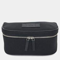 Gucci Black Fabric Web Techno Hip Sack