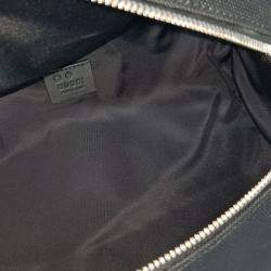 Gucci Black Fabric Web Techno Hip Sack