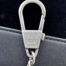 Pre Owned Gucci Dionysus Black Velvet Super Mini Shoulder Bag