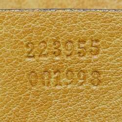 Pre Owned Gucci Tan Leather Large New Pelham Hobo