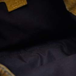 Pre Owned Gucci Tan Leather Large New Pelham Hobo