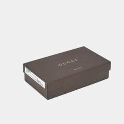 Pre Owned Gucci Beige/Brown GG Canvas Lovely Heart Continental Wallet