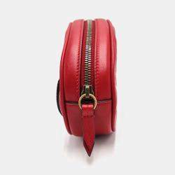 Pre Owned Gucci GG Marmont Matelasse Leather pouch bag