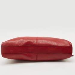 Pre Owned Gucci Red Leather Large Re(Belle) Satchel