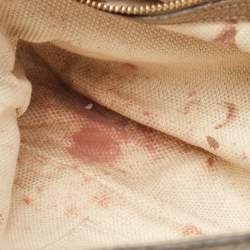 Pre Owned Gucci Beige Leather Soho Flap Chain Shoulder Bag