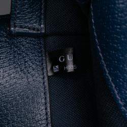 Pre Owned Gucci Blue GG Supreme Kaleidoscope Tote