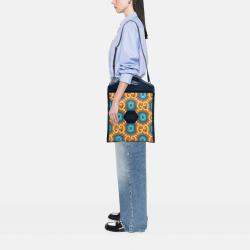 Pre Owned Gucci Blue GG Supreme Kaleidoscope Tote