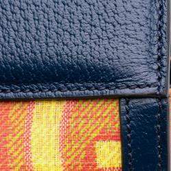 Pre Owned Gucci Blue GG Supreme Kaleidoscope Tote