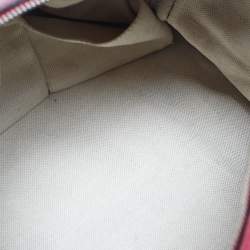 Pre Owned Gucci Red Leather Medium Boston Bag