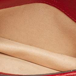 مملوكة مسبقًا Gucci Dark Red Leather Dionysus Mini Crossbody Bag