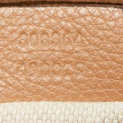 Pre Owned Gucci Brown Leather Small Soho Disco Shoulder Bag