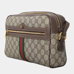 Pre Owned Gucci Ophidia GG Supreme Crossbody Bag