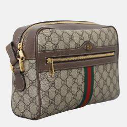 Pre Owned Gucci Ophidia GG Supreme Crossbody Bag