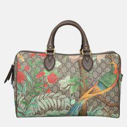 Gucci Pink Web Original GG Canvas Boston Bag Gucci | TLC