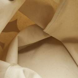 مملوكة مسبقًا Gucci Cream Chateau Marmont Laundry Drawstring Tote