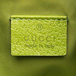 Pre Owned Gucci Multicolor The North Face Floral Multicolor Nylon and Leather Backpack