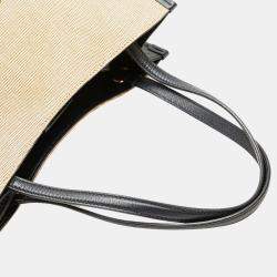 Pre Owned Gucci Brown Medium Canvas Horsebit 1955 Tote