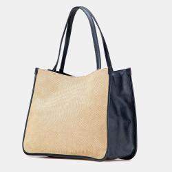 Pre Owned Gucci Brown Medium Canvas Horsebit 1955 Tote