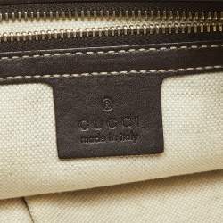 مملوكة مسبقًا Gucci Beige/Brown GG Canvas and Leather Lovely Heart Crossbody Bag