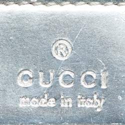 Pre Owned Gucci Gold/Off White GG Supreme Canvas Medium Joy Boston Bag