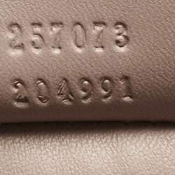 Pre Owned Gucci Old Rose Microguccissima Patent Leather Broadway Clutch