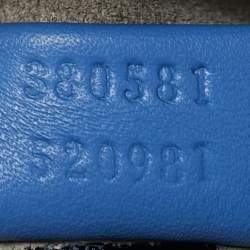 Pre Owned حقيبة غوتشي قلاب جاكي جلد ناعم برتقالية