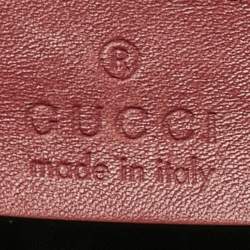 Pre Owned Gucci Red GG Imprime Canvas Diaper Messenger Bag