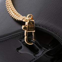 Pre Owned Gucci Mini Leather Horsebit 1955 Web Satchel