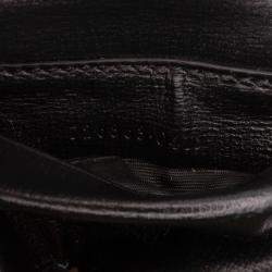 Pre Owned Gucci Mini Leather Horsebit 1955 Web Satchel