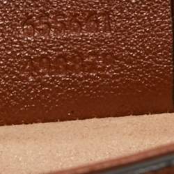 Pre Owned Gucci Brown Leather Mini Diana Tote
