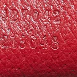 Pre Owned Gucci Red/Multicolor Tian GG Supreme Canvas Backpack