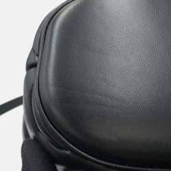 Pre Owned Gucci Gg Marmont Mini Backpack Black Leather