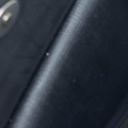 Pre Owned Gucci Beige/Black GG Supreme Canvas and Leather Web Belt Bag